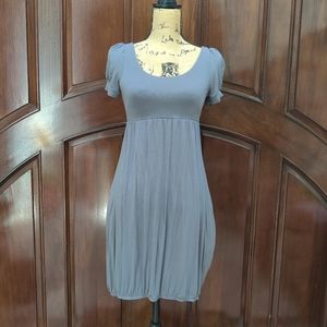 ⚡3/$20⚡Flirty Gray Bubble Dress Forever 21